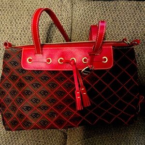 Vintage Dooney & Bourke Red Handbag